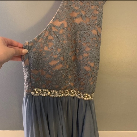 Light Blue Formal Dress - Picture 4 of 6